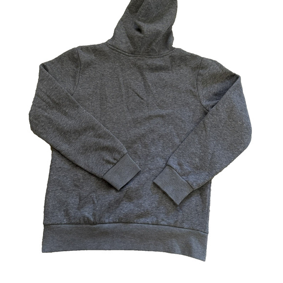 CONVERSE Kids Hoodie Heather Grey Pullover Boys Large - Picture 2 of 5